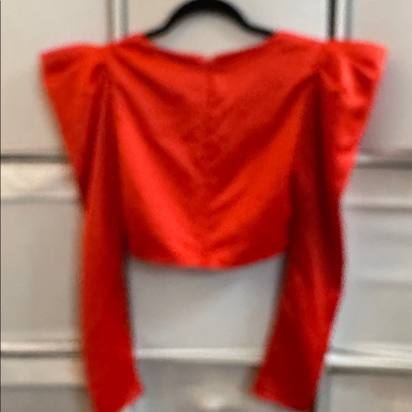 New! LOVERS + FRIENDS XXS Crop gorgeous blouse - Picture 7 of 10